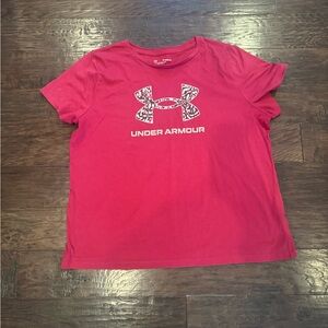 Under Armour Pink Short Sleeve Tee